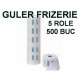 Guler Frizerie unica folosinta Rola - 100 Bucati